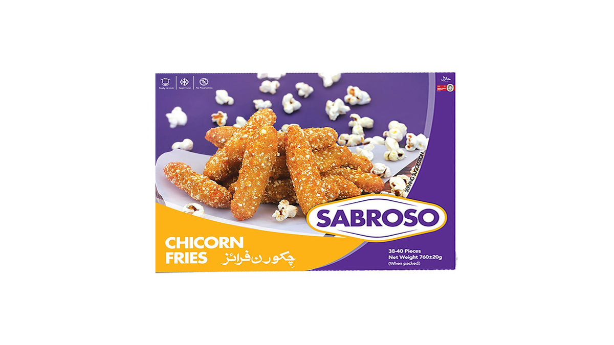 Sabroso Chicorn Fries Large 760g
