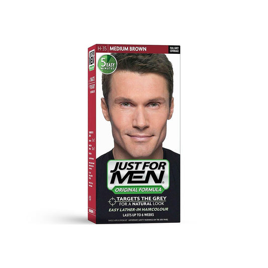 Just for Men Hair Color Medium Brown H-35 1 Packet