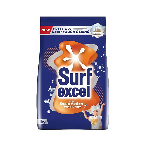 Surf Excel Deep Action Technology Detergent 1kg
