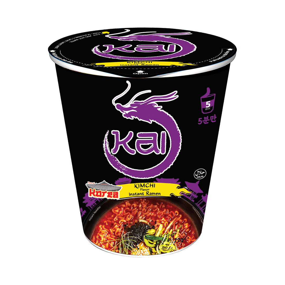 Kai Medium Spice Korean Flavoured Cup Noodles 1 Packet