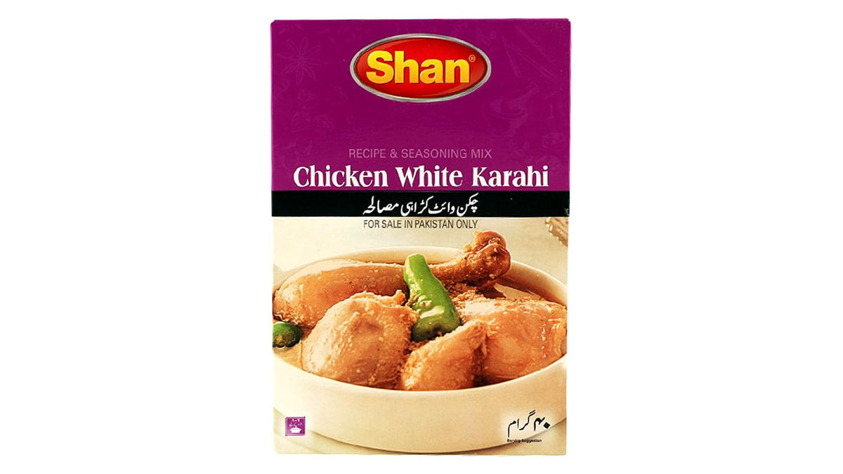 Shan Chicken White Karahi Mix Recipe Masala 40g