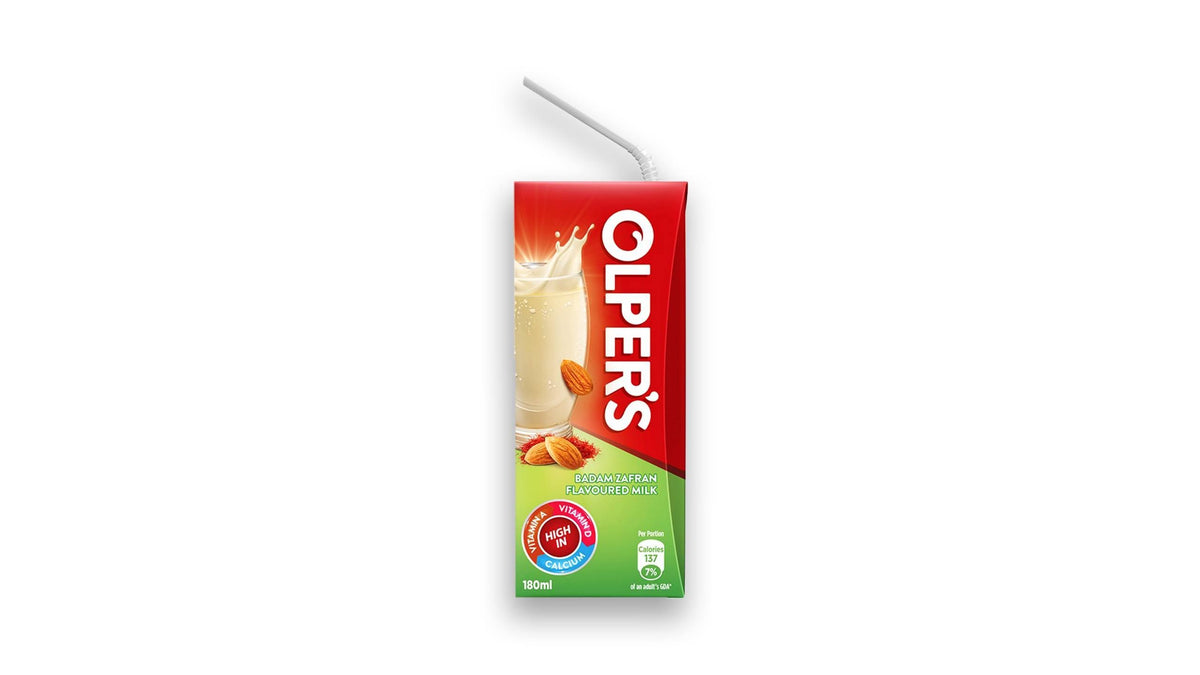 Olper's Badam Zafrani Flavoured Milk 180ml