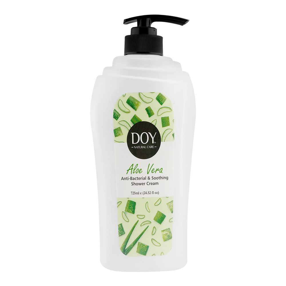 Doy Natural Care Aloe Vera Anti-Bacterial & Soothing Shower Cream 725ml