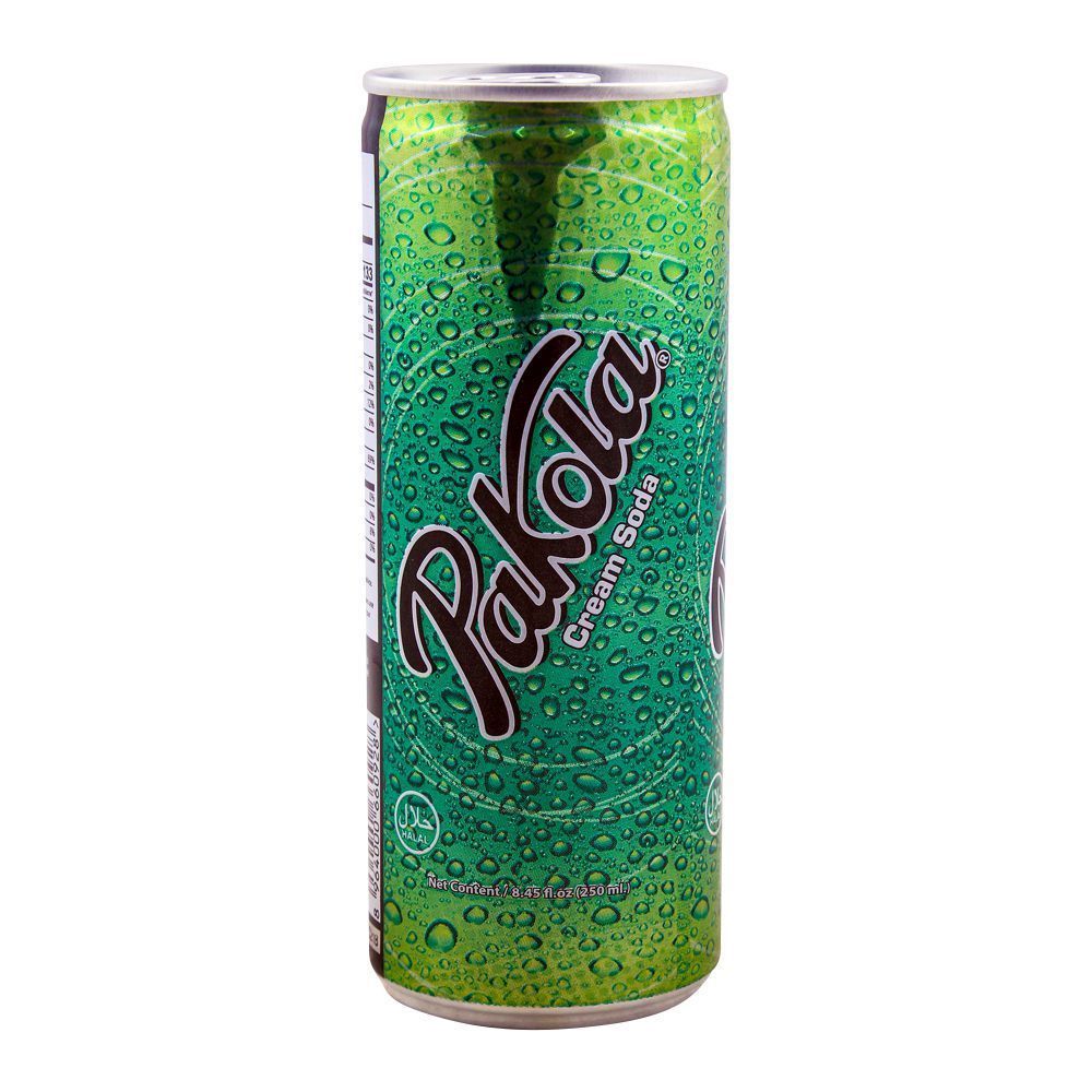 Pakola Ice Cream Soda Cold Drink Tin 250ml