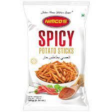 Nimco's Spicy Potato Sticks 180g