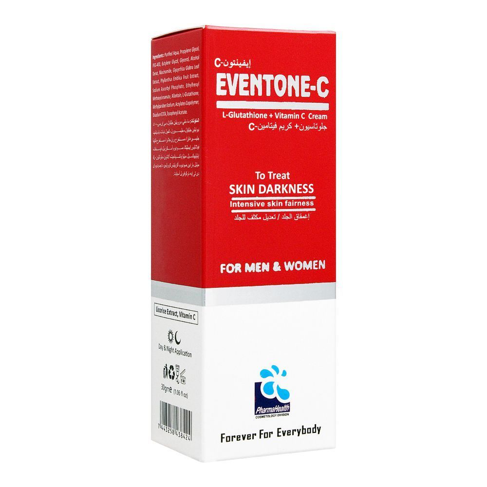 Eventone-C L-Glutathione + Vitamin C Skin Darkness Treatment Cream 30g