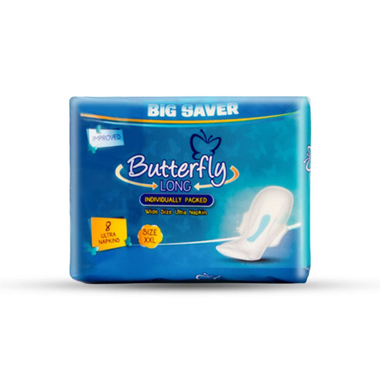 Butterfly Sanitary Pads Ultra Big Saver Mini 8 Pieces