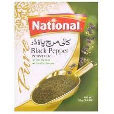 National Black Pepper Powder 1 Packet