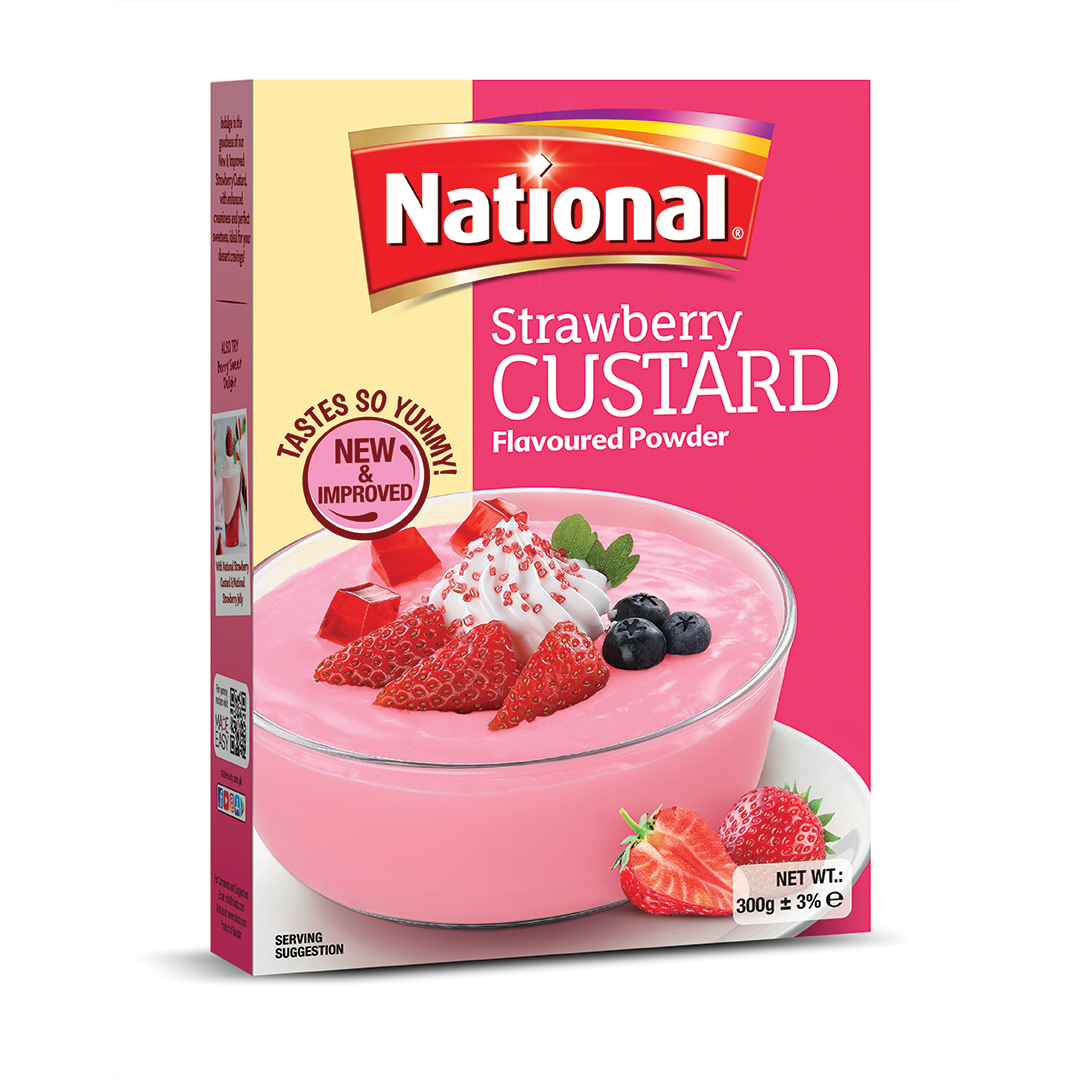 National Custard Strawberry LOC N.2 300g