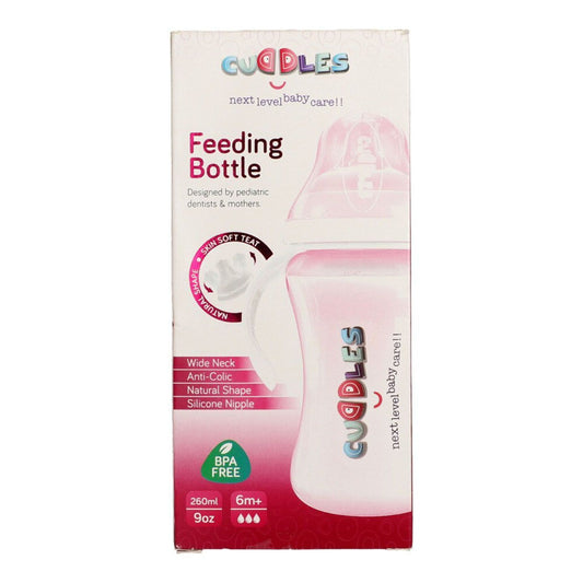 Cuddles Feeding Bottle 6m+ (260ml) 1 Unit