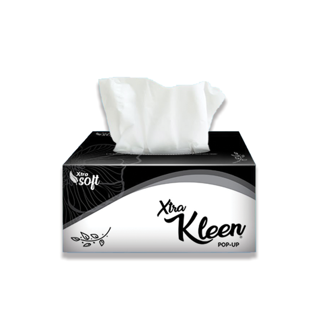 Xtra Kleen Pop-up Black 300 Sheets