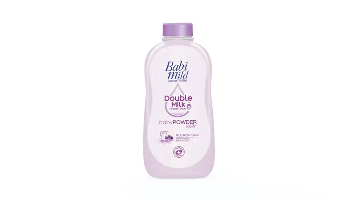 Babi Mild Double Milk Protein Plus Baby Powder 180g