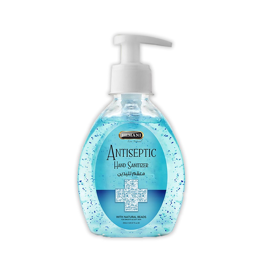 Hemani Anti-Septic Hand Sanitizer with Natural Beads 250ml