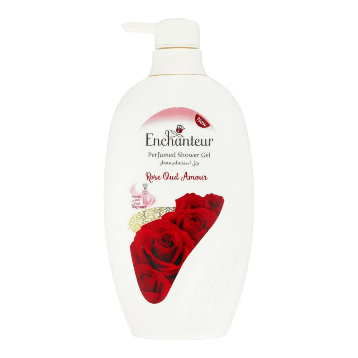 Enchanteur Perfumed Shower Gel Rose Oud Amour 550ml