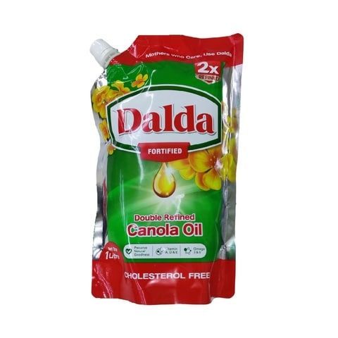 Dalda Canola Oil Stand Up Pouch 1L