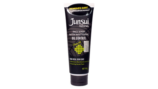 Junsui Naturals Face Wash Oil Control Charcoal 100g