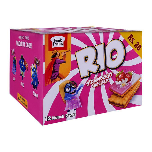 Peek Freans Rio Strawberry Vanilla Munch Pack 100g