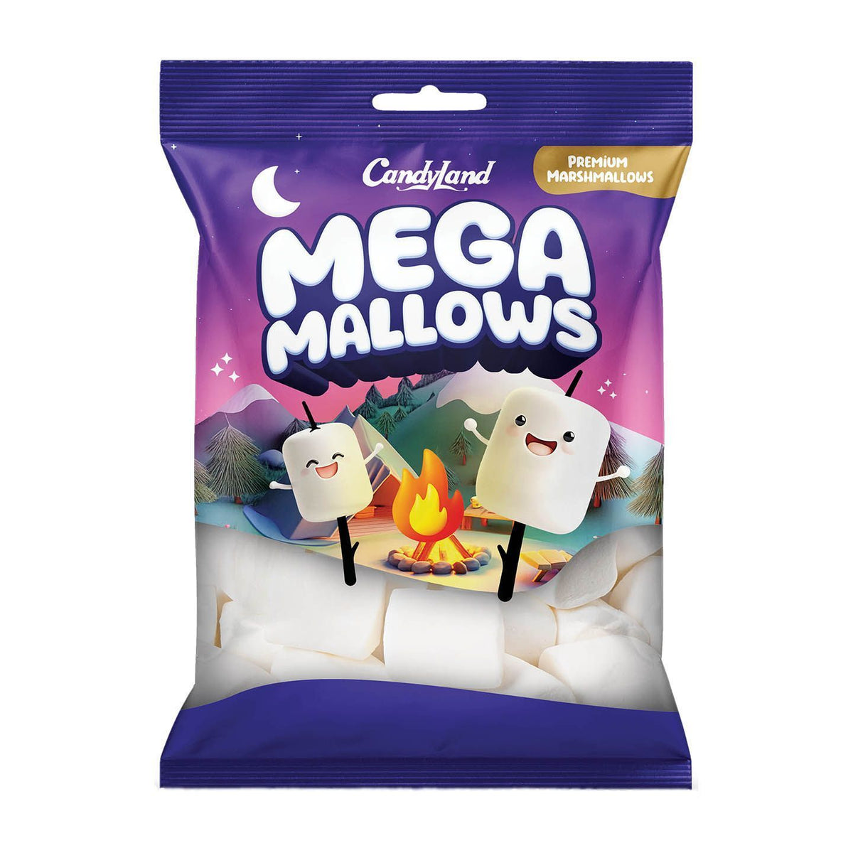 Candyland Mega Mallows 1 Packet
