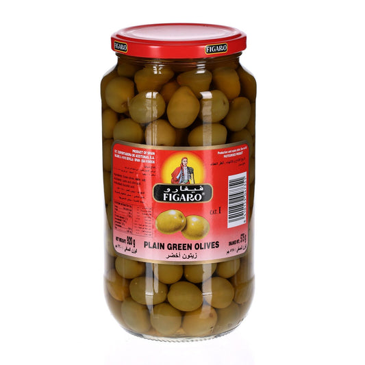 Figaro Plain Green Olives Imported 920g