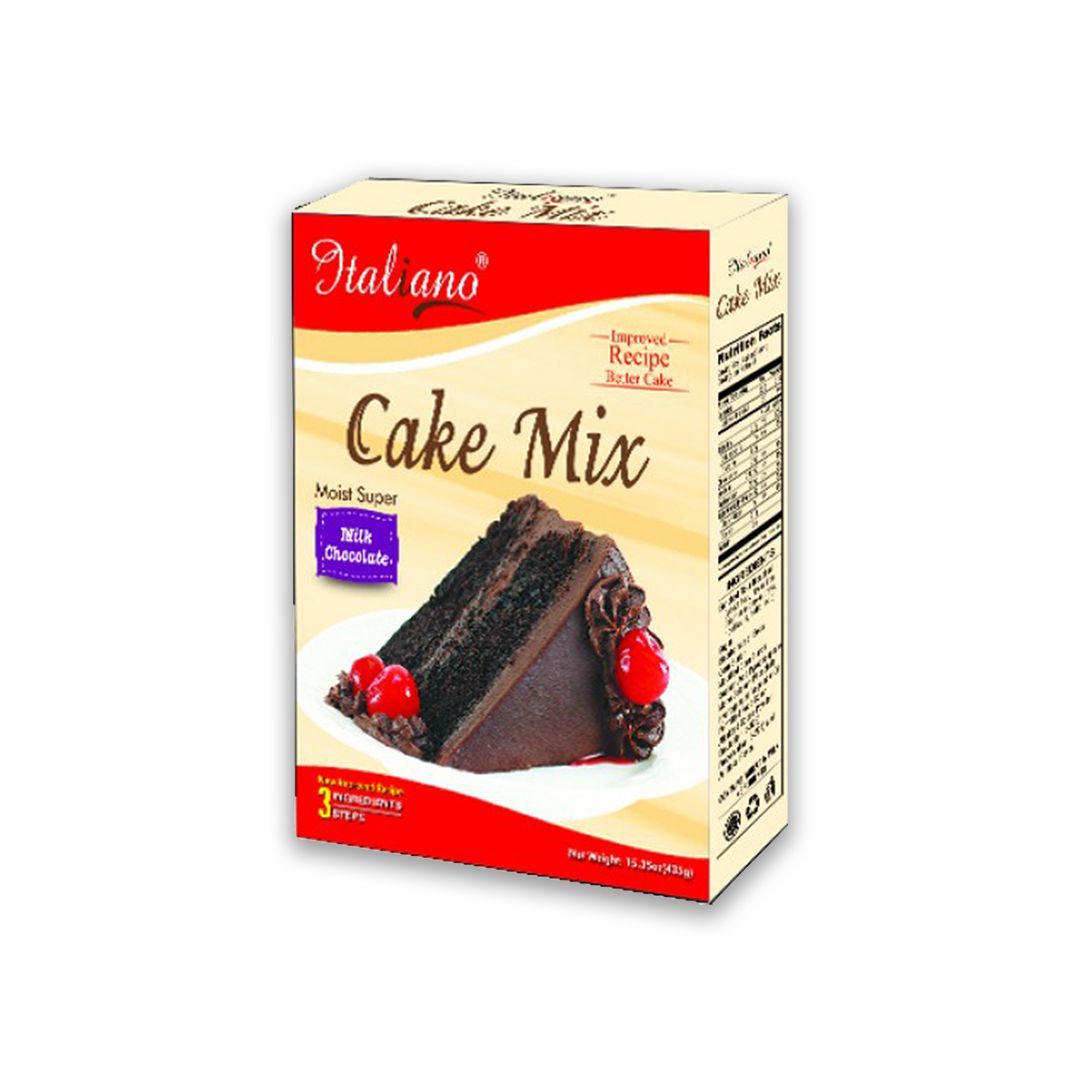 Italiano Cake Mix Milk Chocolate 435g