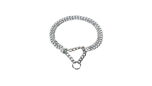 Karlie Flamingo Collar Double Choke Chain (45cm x 1.5mm) 1 Piece
