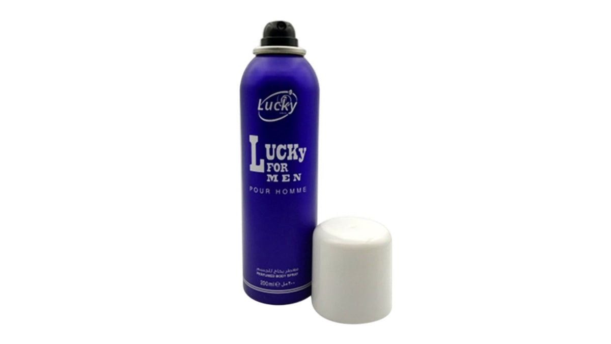 Lucky For Men Body Spray 200Ml