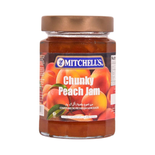 Mitchells Chunky Peach Jam 410g