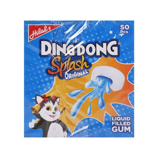 Ding Dong Splash Original Gum (200g) 50 Piece