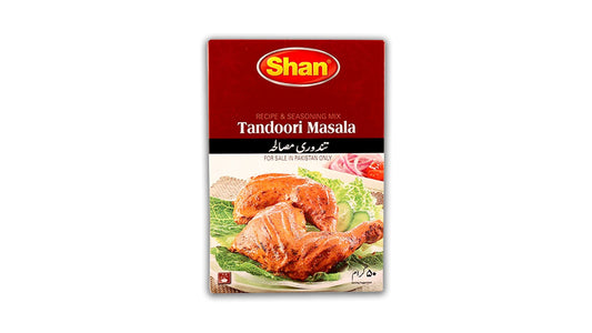 Shan Tandoori Masala Recipe and Seasoning Mix 50g
