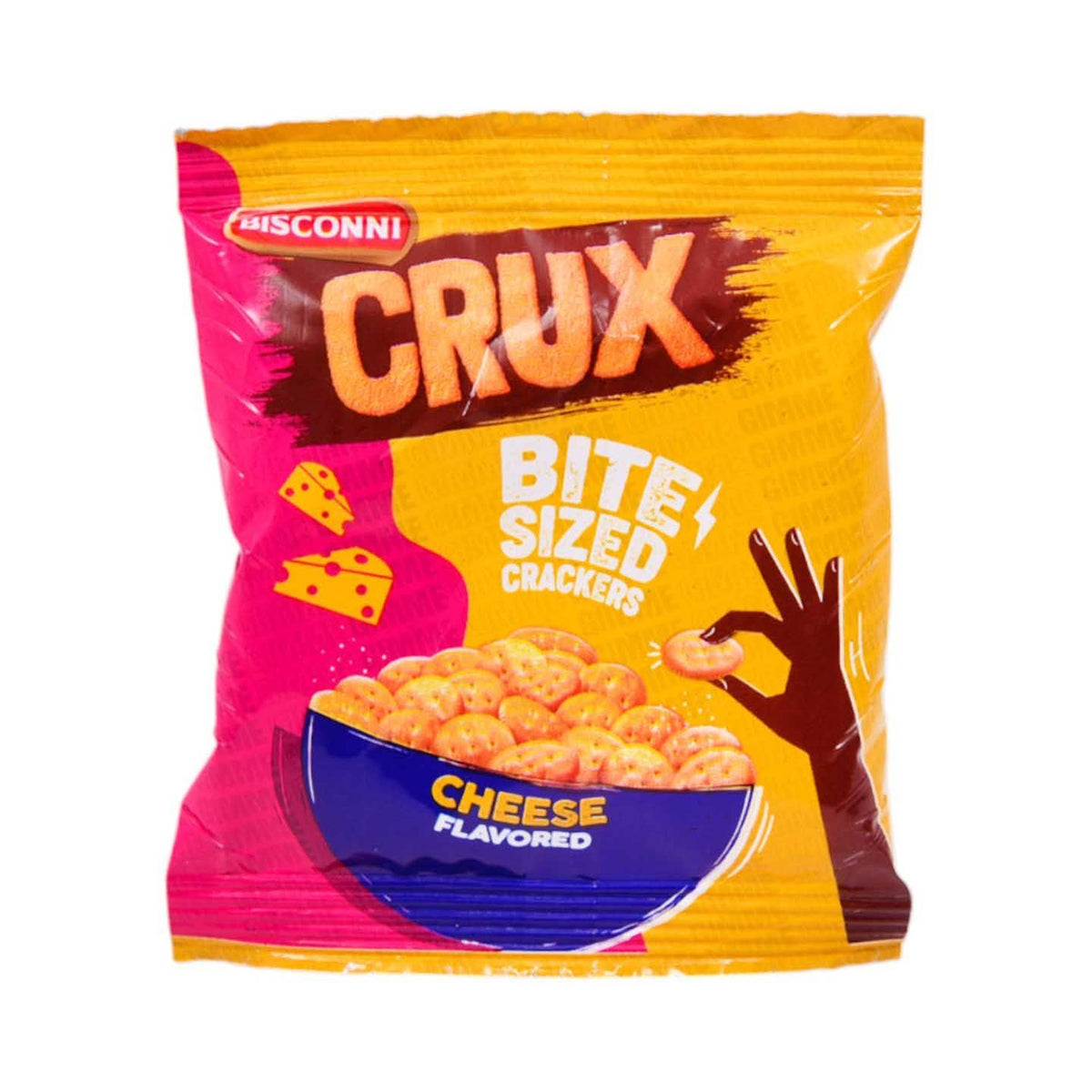 Bisconni Crux Bite Crackers Cheese 7.7g