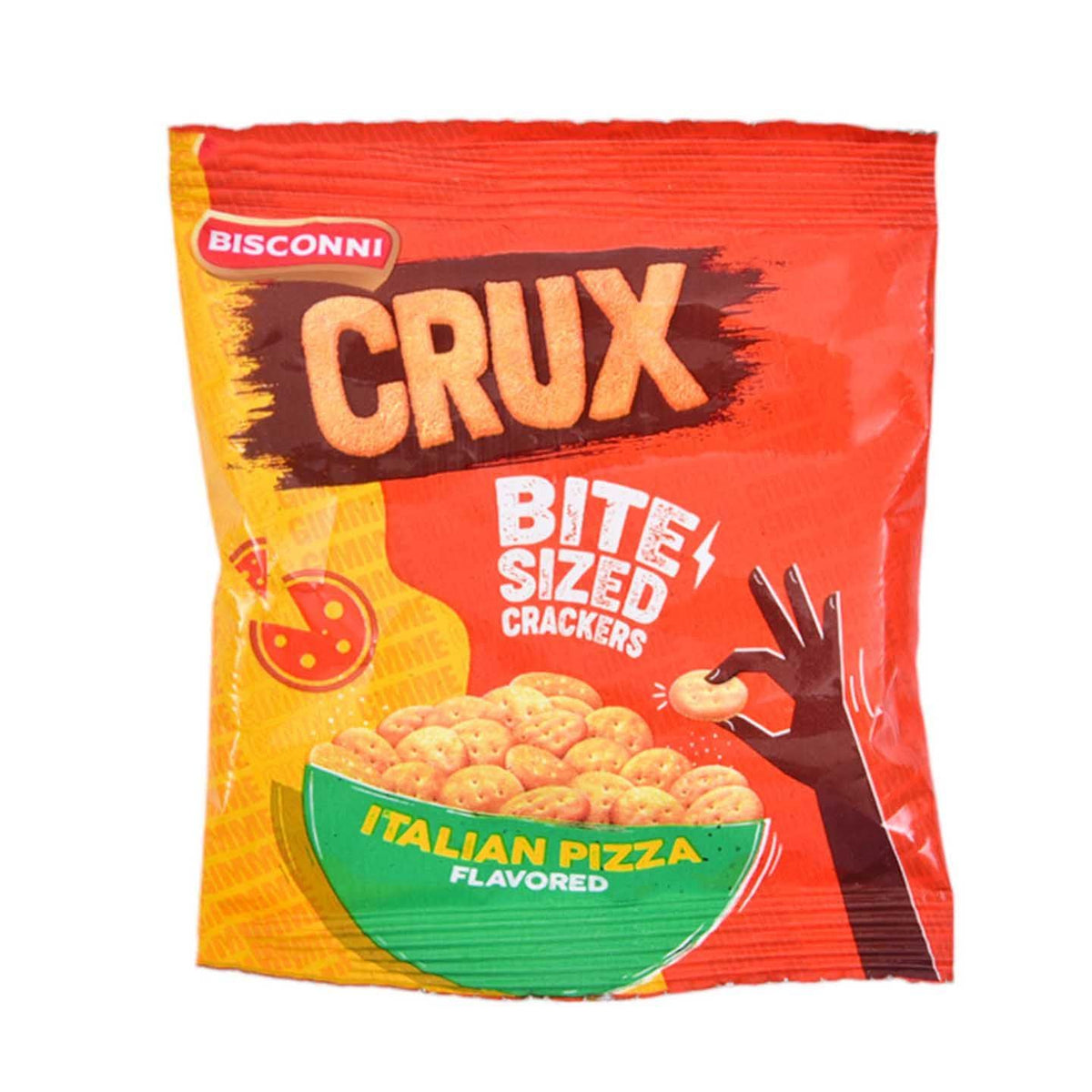 Bisconni Crux Bite Crackers Italian Pizza 7.7g