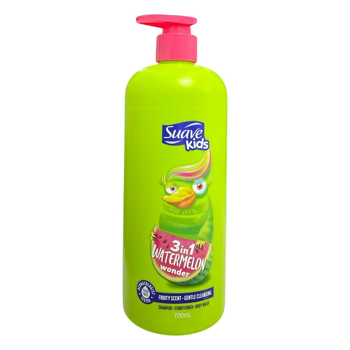 Suave Kids Shampoo, Conditioner & Body Wash 3 in 1 Watermelon Wonder 700ml