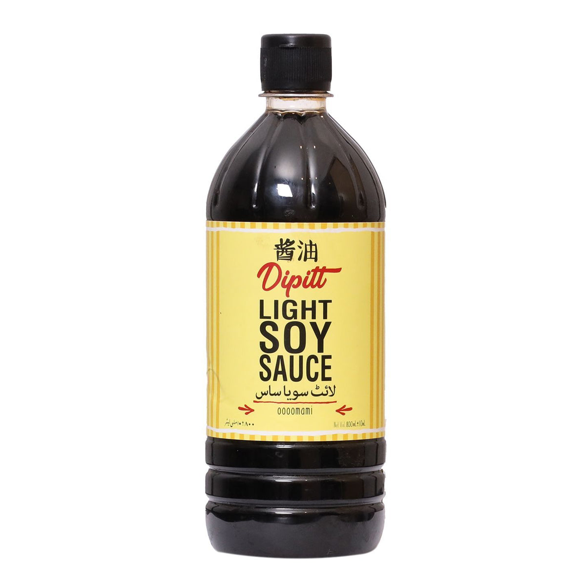 Dipitt Light Soy Sauce Bottle (PET) 800ml