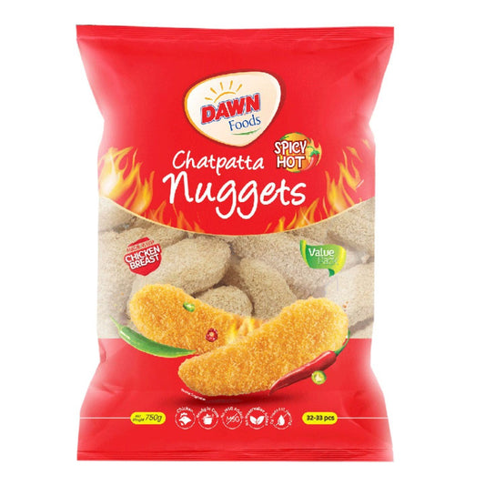 Dawn Foods Chicken Spicy Hot Chatpatta Nuggets 750g