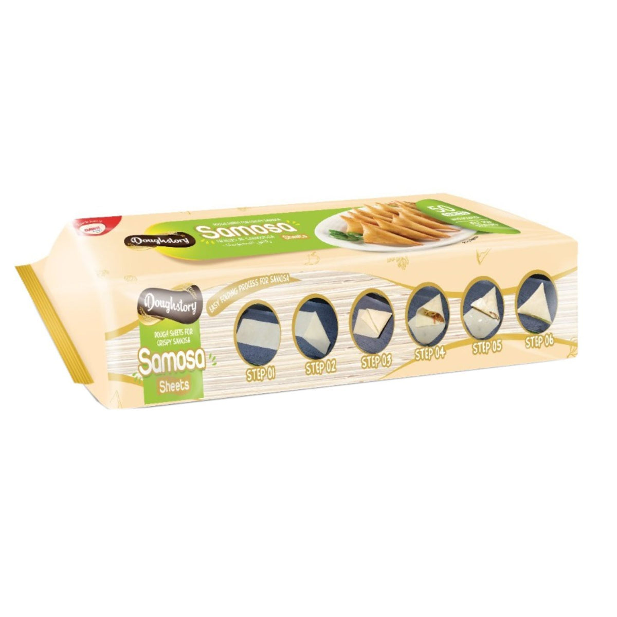 Dawn Foods Doughstory Samosa Sheets 50 Pieces