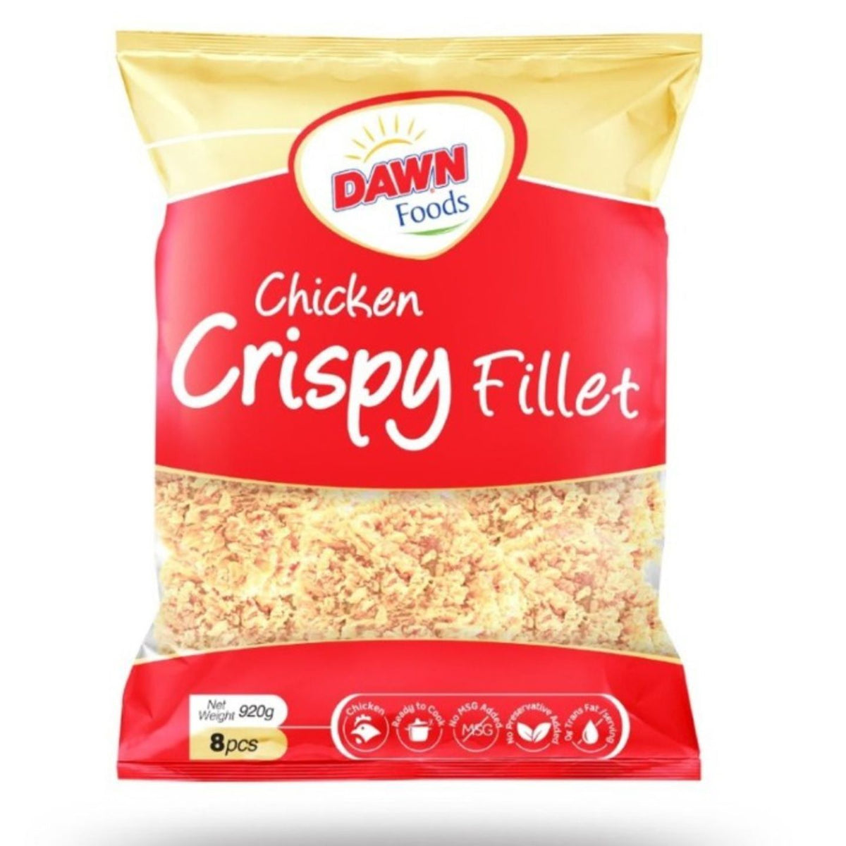 Dawn Foods Chicken Crispy Fillet (8 Pieces) 920g