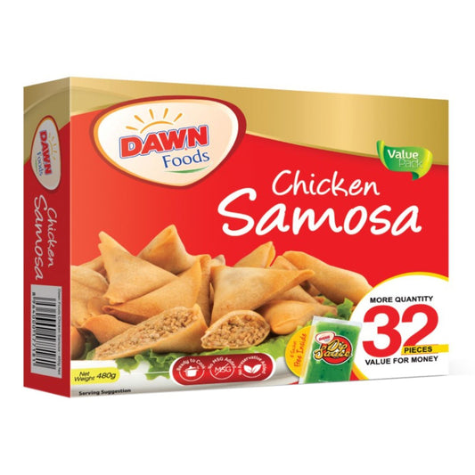 Dawn Foods Chicken Samosa Economy (32 Pieces) 480g