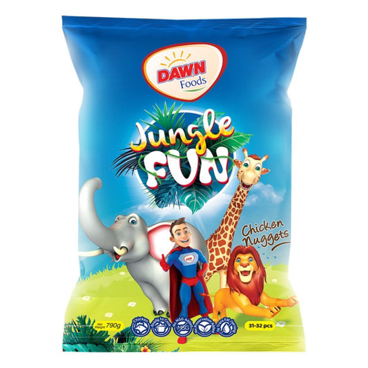 Dawn Foods Jungle Fun Nuggets Value Pack (31 - 32 Pieces) 790g