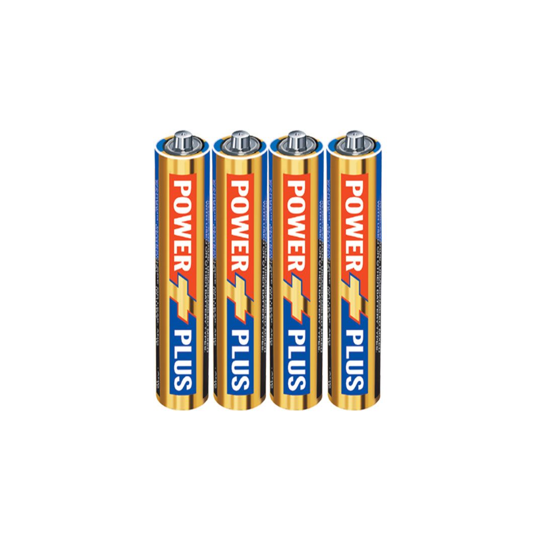 Power Plus Premium Gold AAA Battery 4 Piece