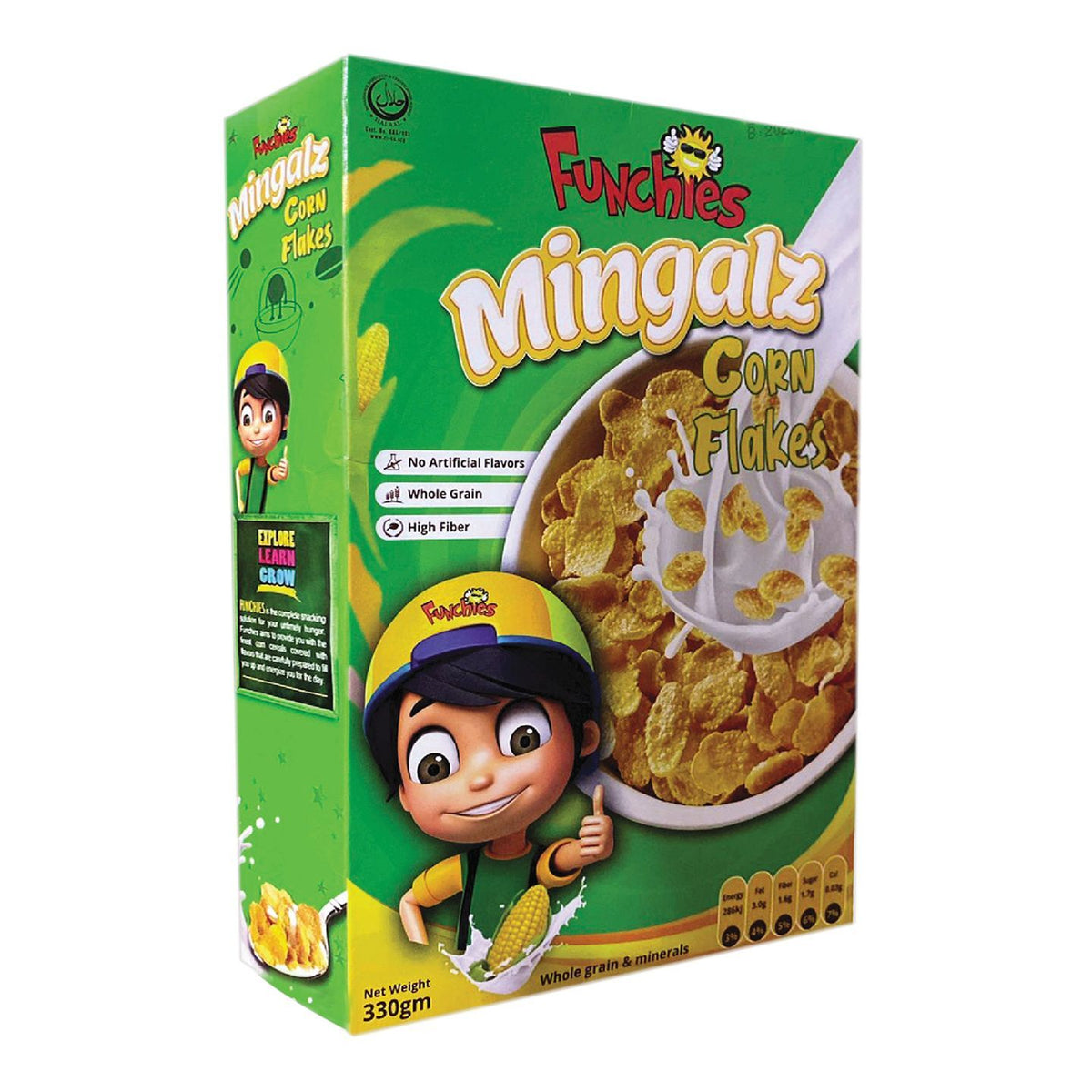 Funchies Mingalz Corn Flakes 330g