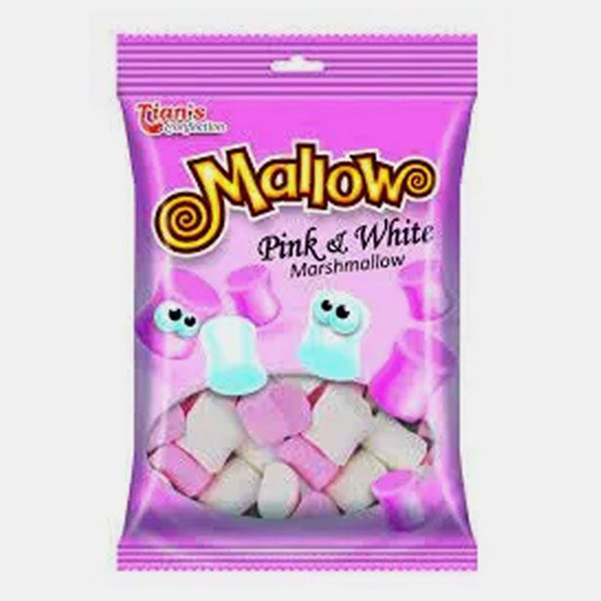 Tian's Pink & White Marshmallow 100g