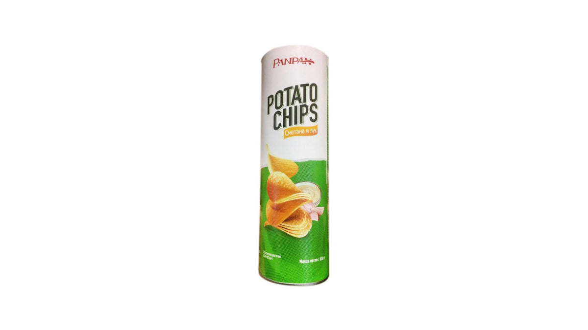 Panpan Potato Chips Creme E Cebola 110g