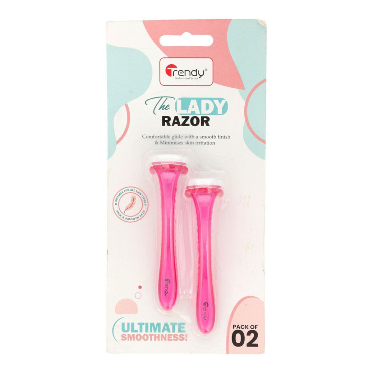 Trendy Lady Razor Pack 2 Pieces