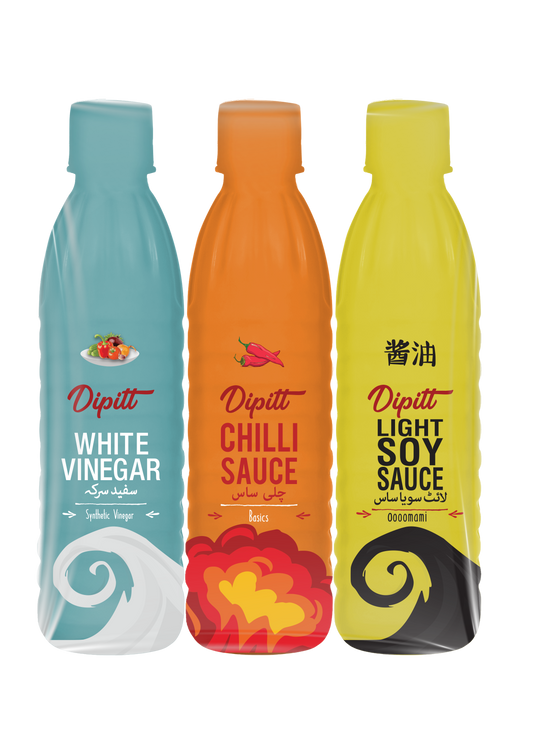 Dipitt Sauces 300ml Trio Pack
