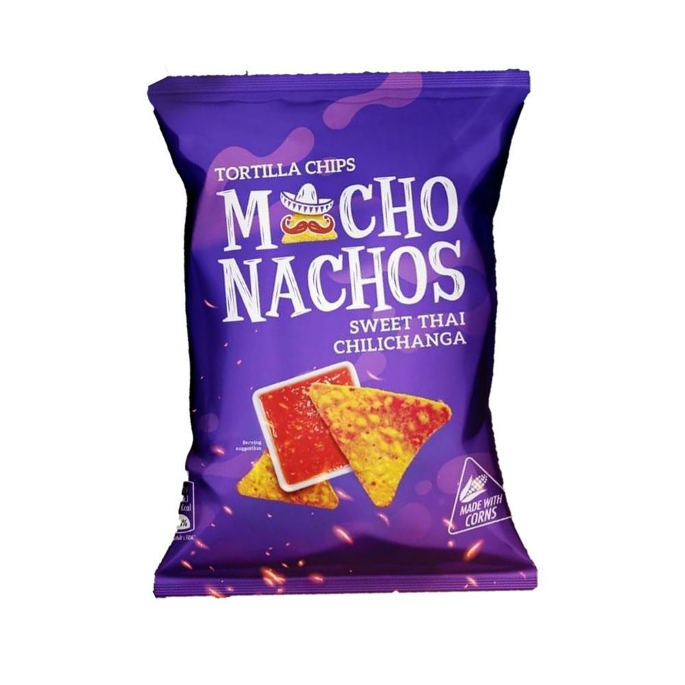 Machos Nachos Tortilla Sweet Thai Chips 40g