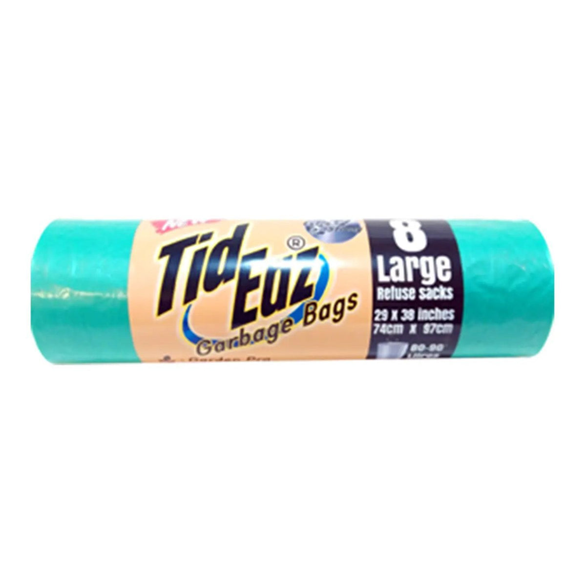 Tideaz Garbage Bags (29 x 38 Inch) Large 8 Piece