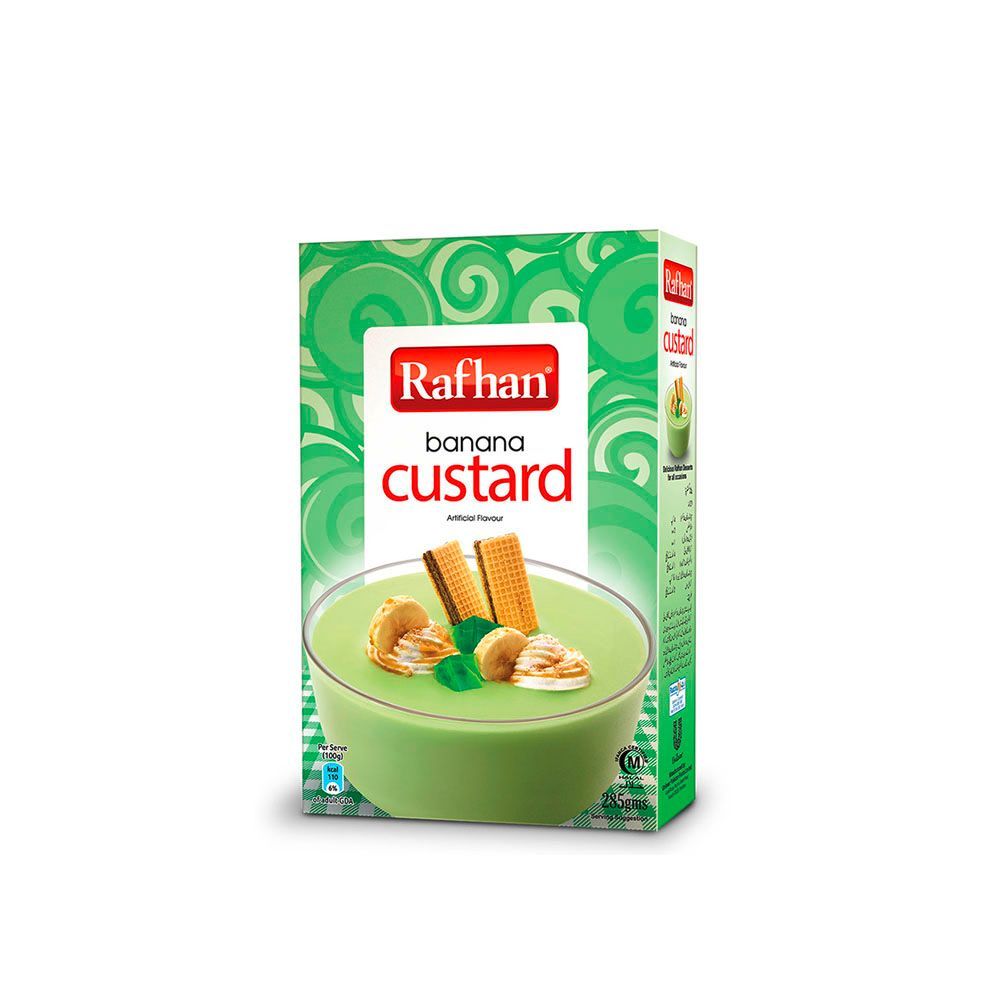 Rafhan Custard Banana Box 275g