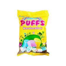 Candyland Puff Marshmallow Yellow 135g