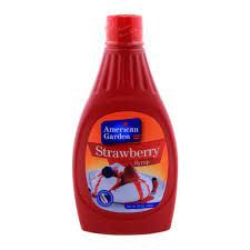American Garden Strawberry Syrup 680g