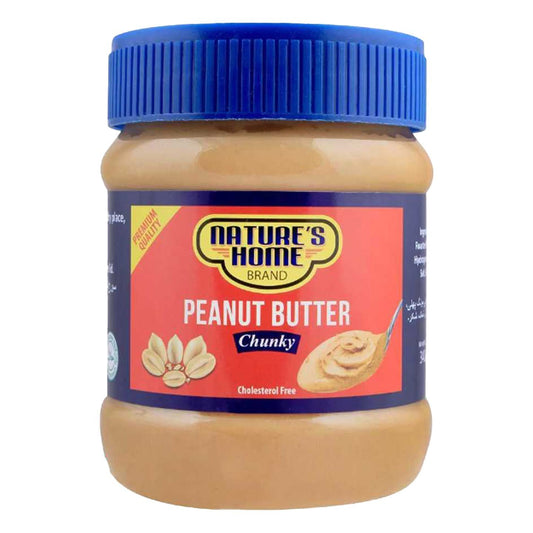 Nature's Home Crunchy Peanut Butter Imported 340g